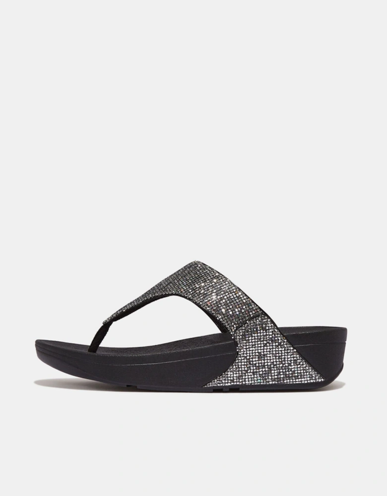 Lulu Glitterball Toe-Post Sandals