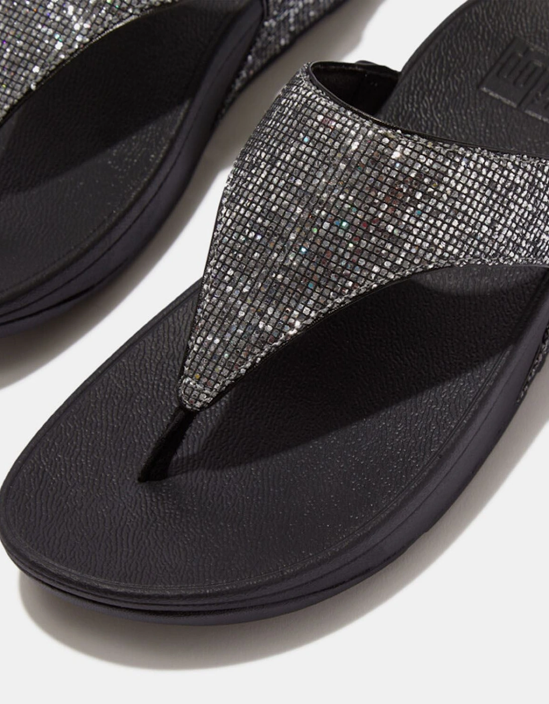 Lulu Glitterball Toe-Post Sandals