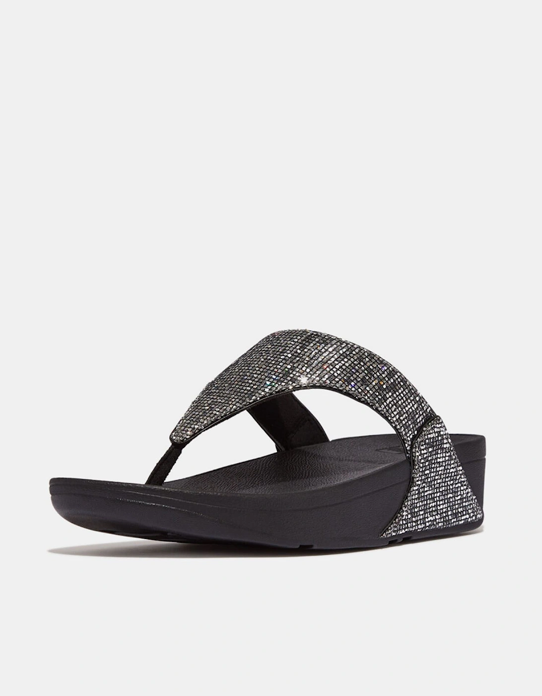Lulu Glitterball Toe-Post Sandals