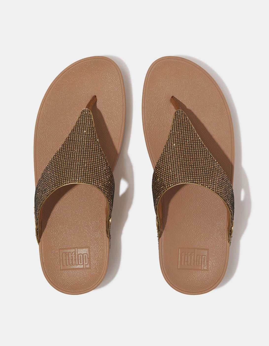 Lulu Glitterball Toe-Post Sandals