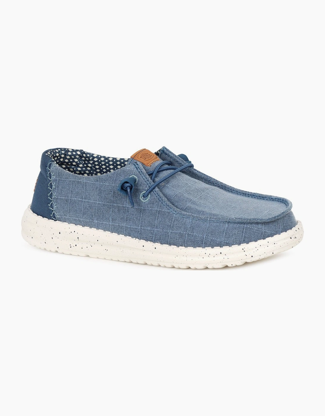 Wendy Chambray Grid Womens Shoes, 7 of 6