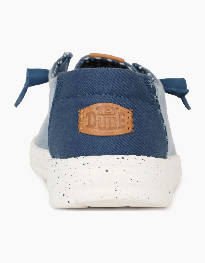 Wendy Chambray Grid Womens Shoes