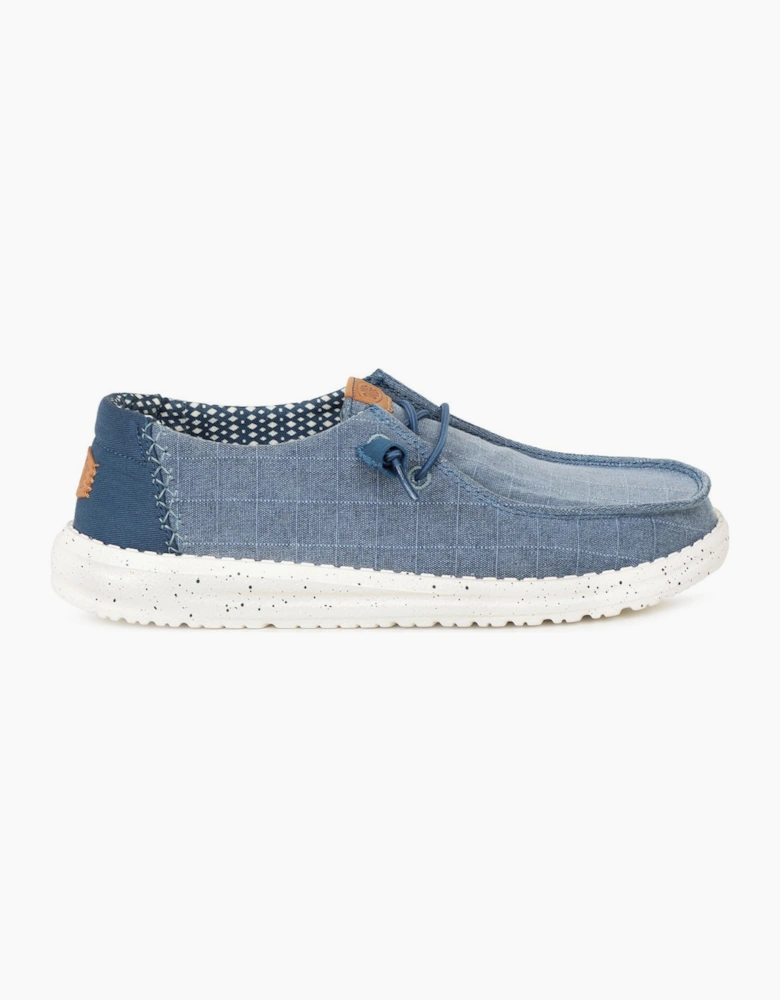 Wendy Chambray Grid Womens Shoes
