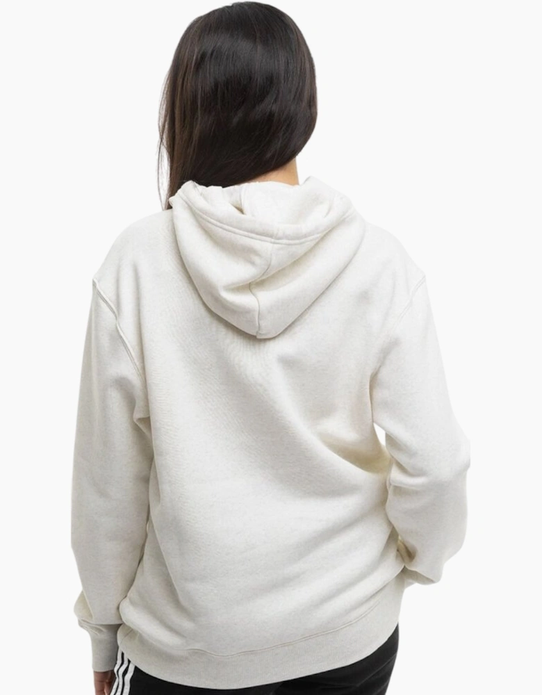 Womens/Ladies Essentials Big Logo Fleece Hoodie