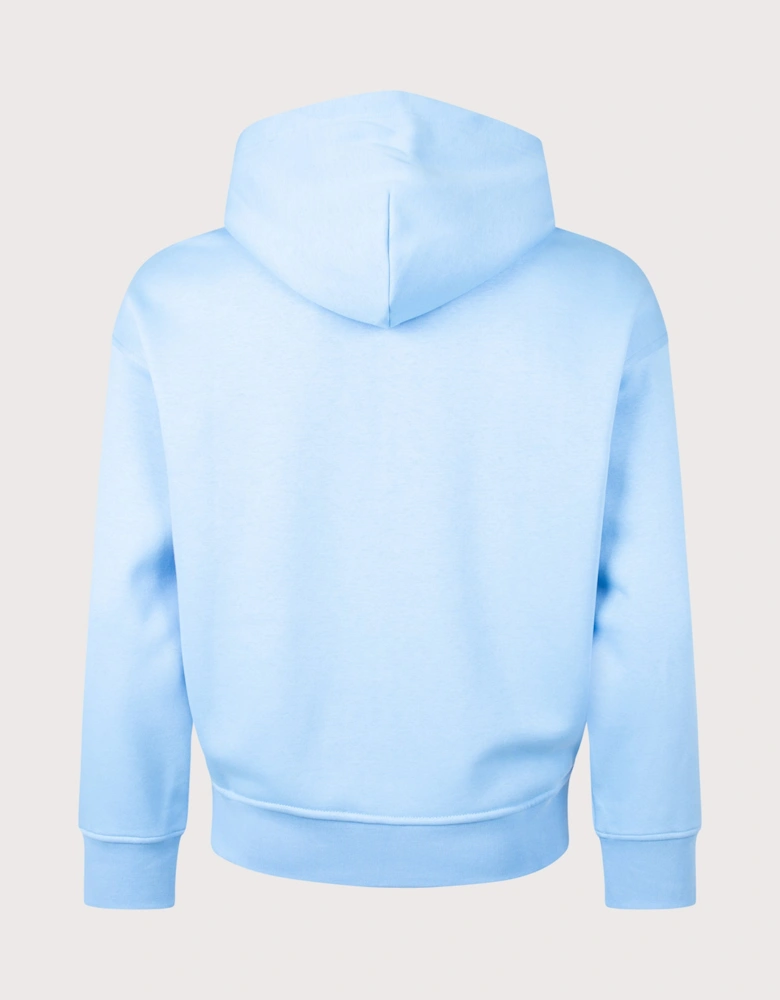 Relaxed Fit Polo Sport Flag Logo Hoodie