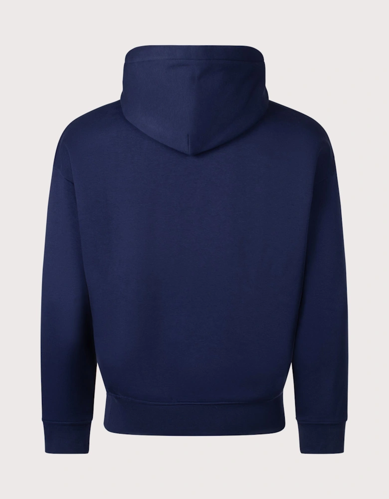 Relaxed Fit Polo Sport Flag Logo Hoodie