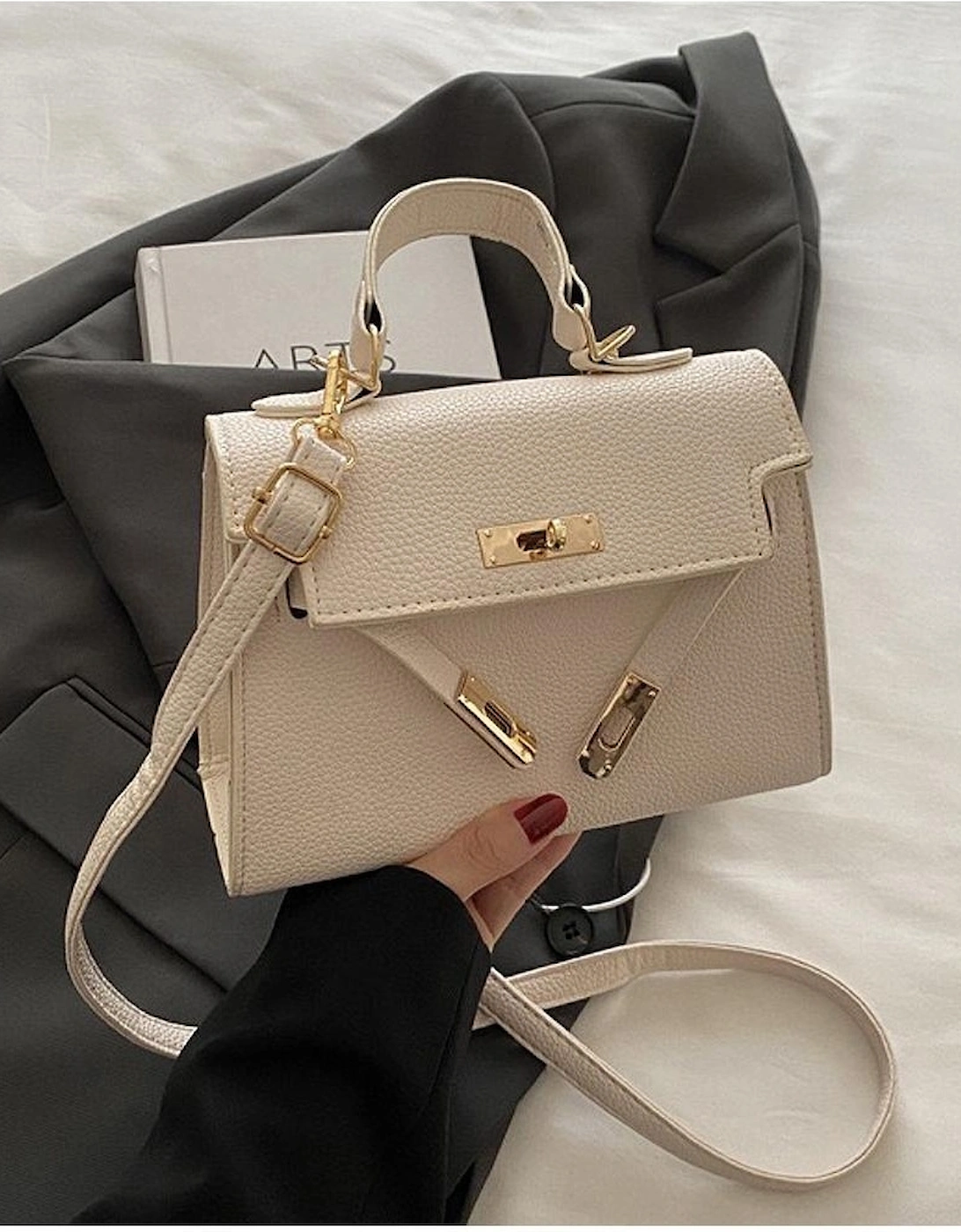 Xy London Women's Cream Catherine Small Crossbody Bag - Size: One Size