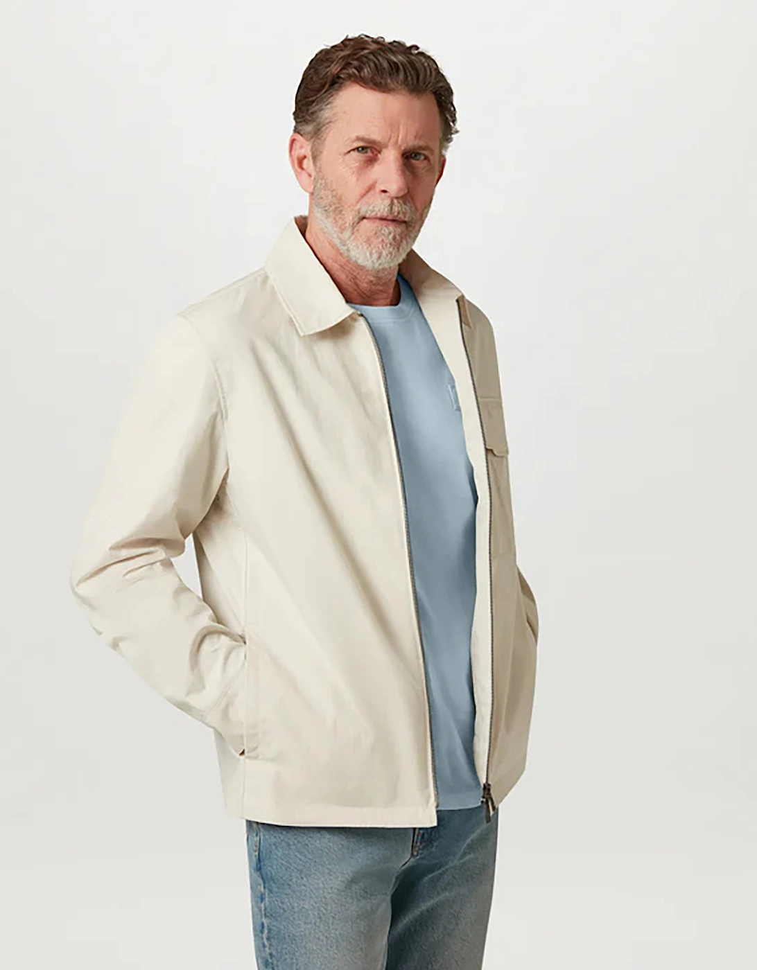 Steel Mens T-Shirt - Sky Blue