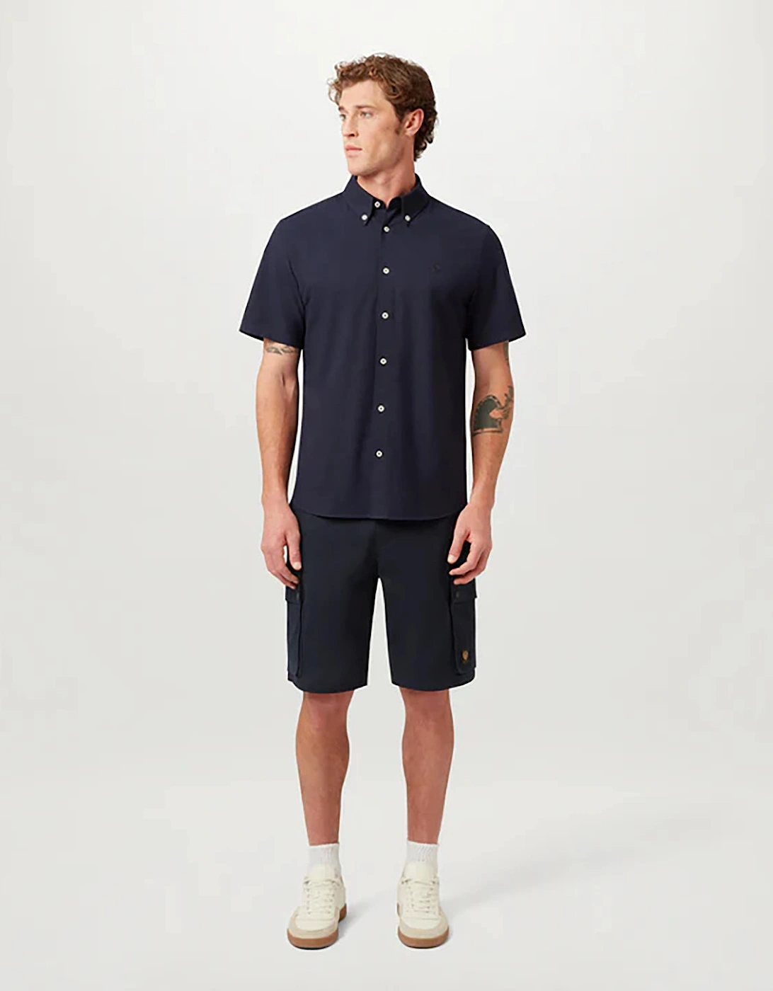 Route Mens Cargo Shorts - Dark Ink