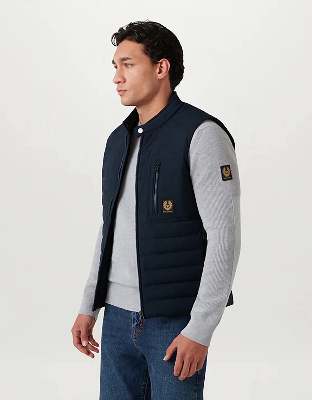 Chassis Mens Gilet - Dark Ink