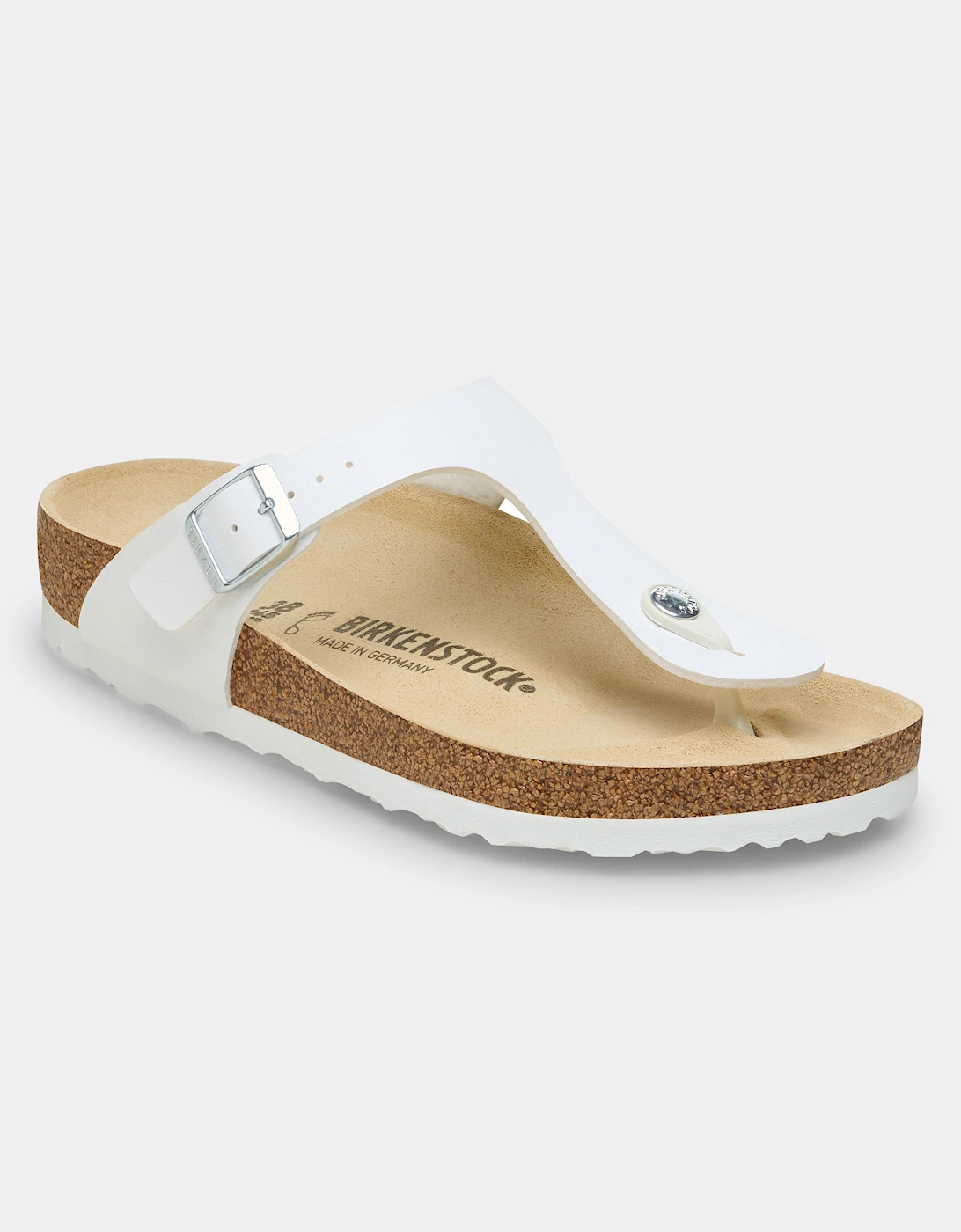 Birko-Flor Womens Flip Flop - White, 4 of 3