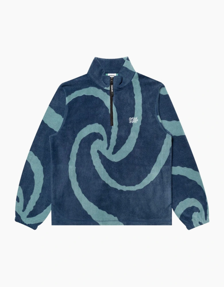 Chevy 1/4 Zip Fleece Lagoon