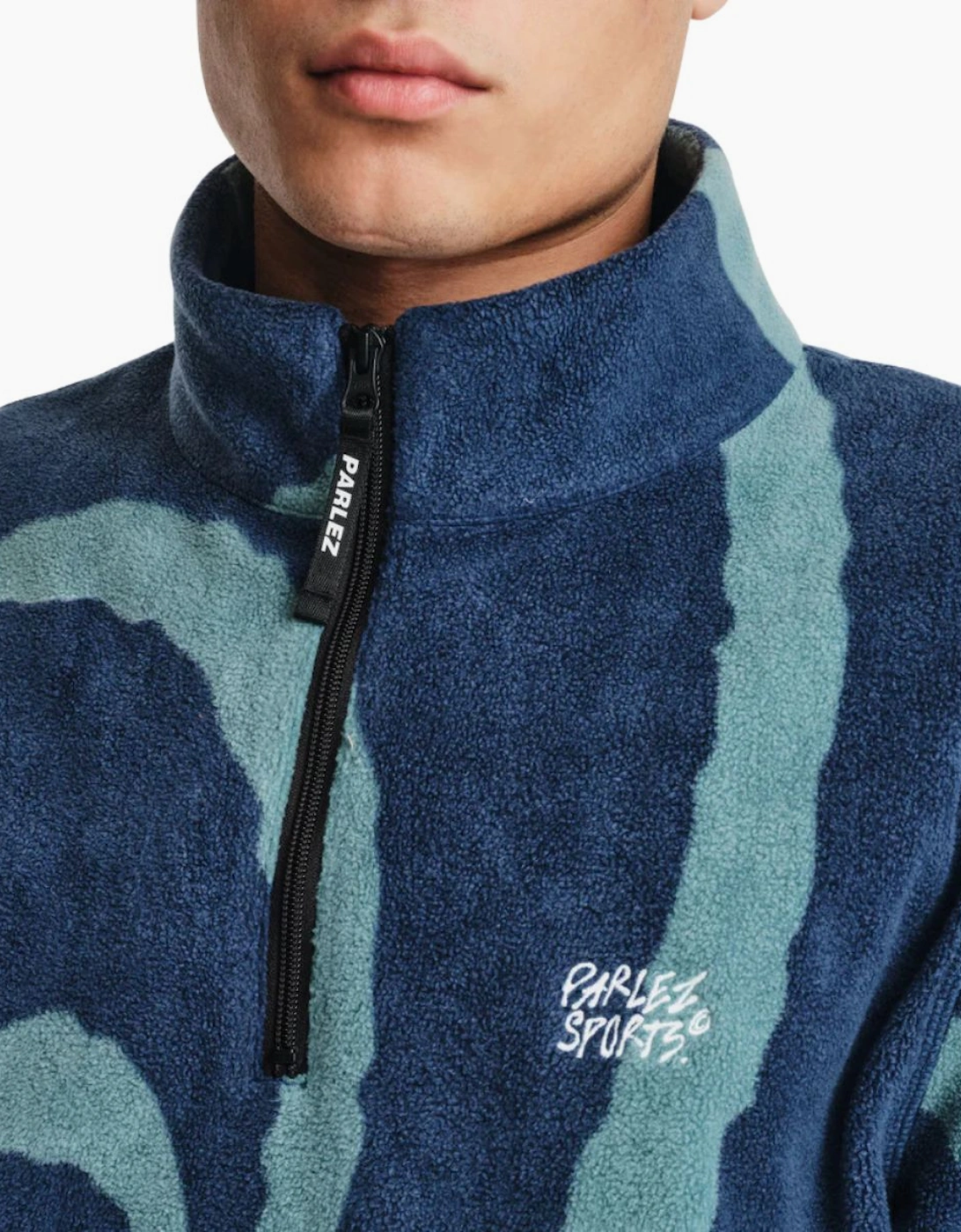 Chevy 1/4 Zip Fleece Lagoon