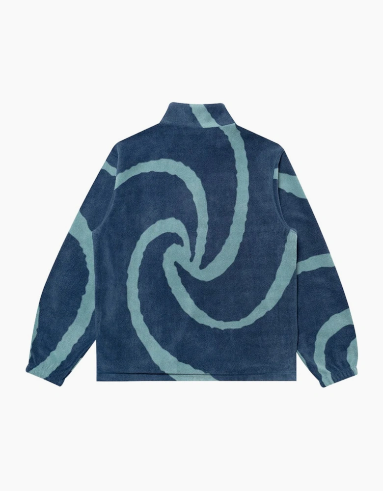 Chevy 1/4 Zip Fleece Lagoon