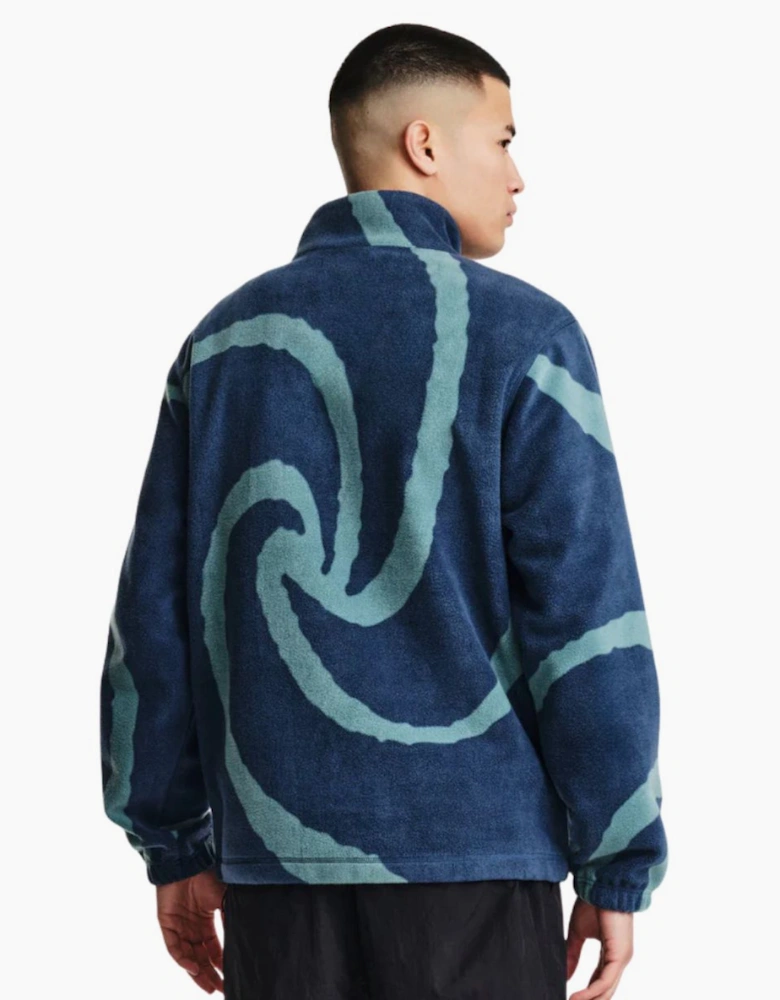 Chevy 1/4 Zip Fleece Lagoon