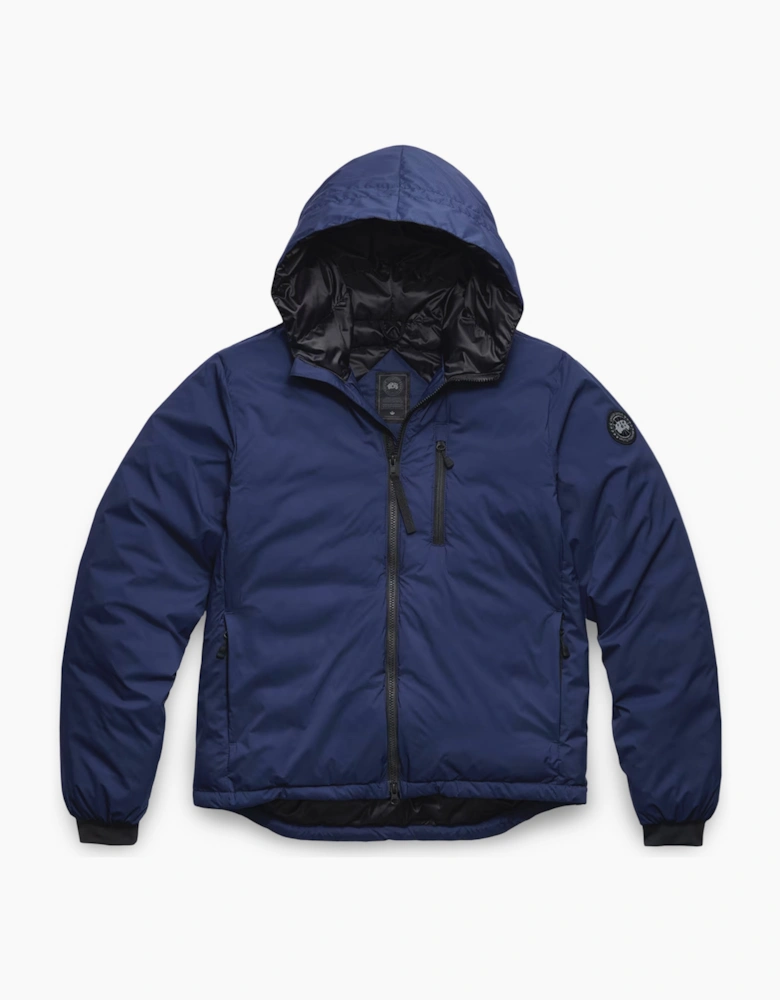 LODGE HOODED JACKET BLACK DISC