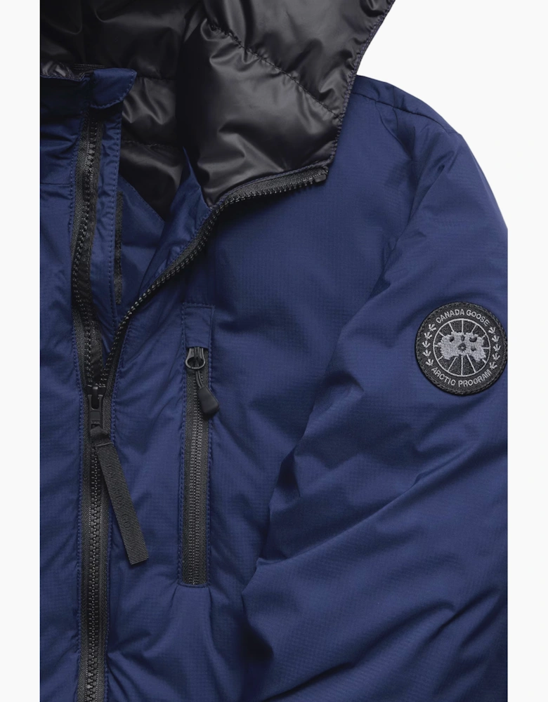 LODGE HOODED JACKET BLACK DISC