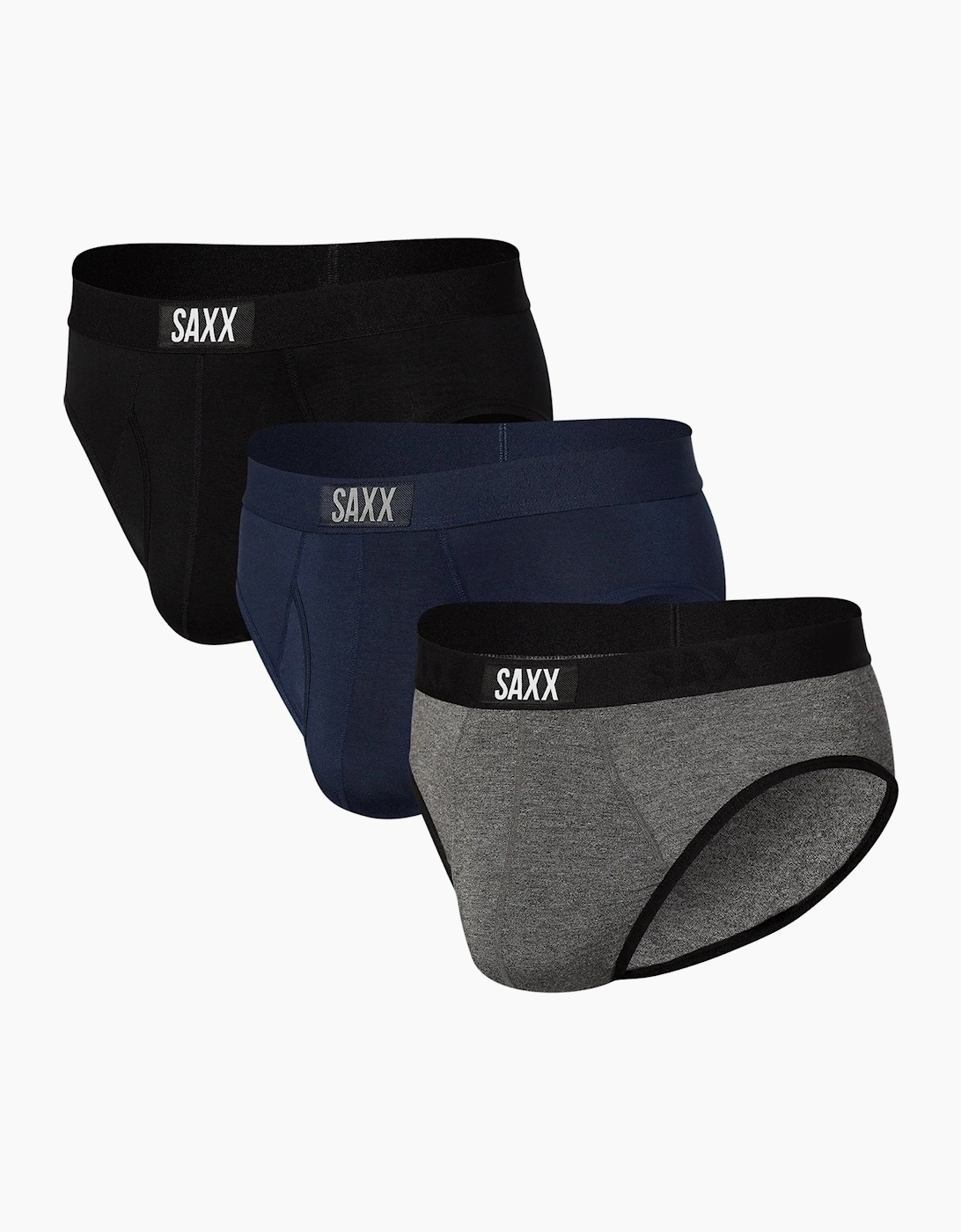 Mens Ultra Super Soft 3 Pack Briefs, 2 of 1