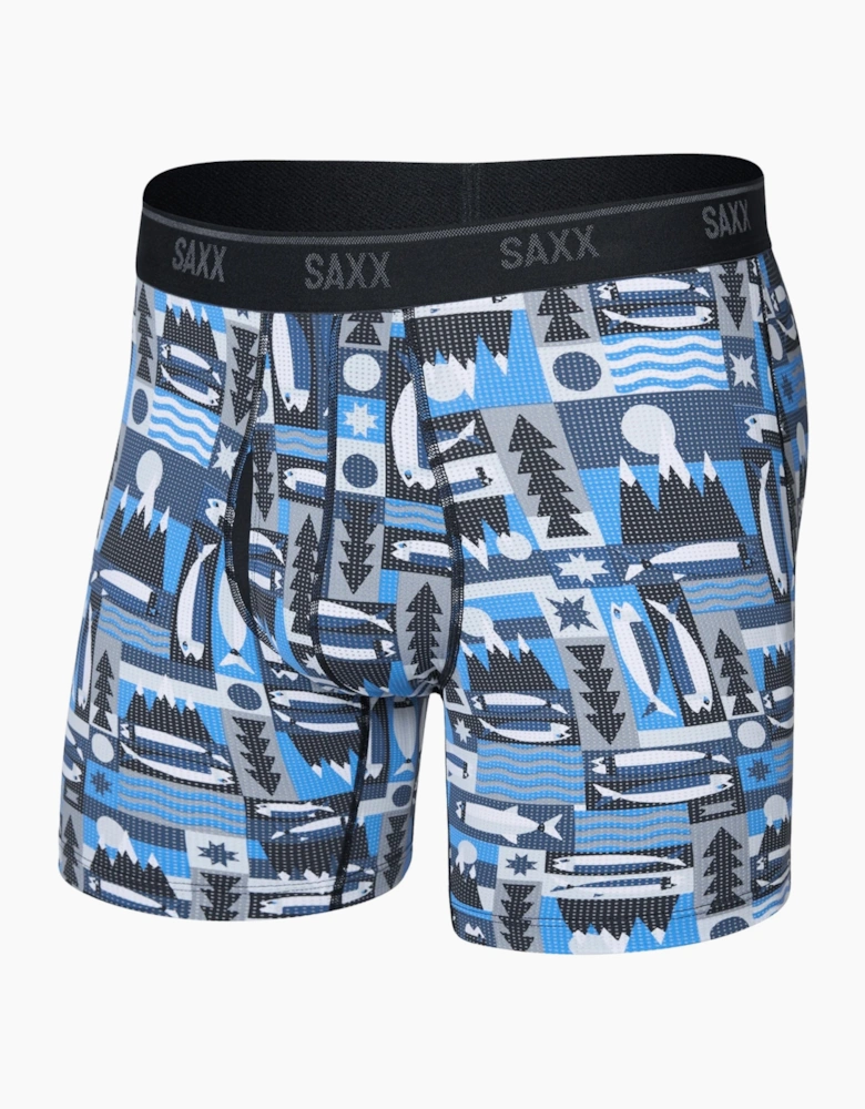 Pro Mens Quest Quick-dry Mesh Boxer Shorts