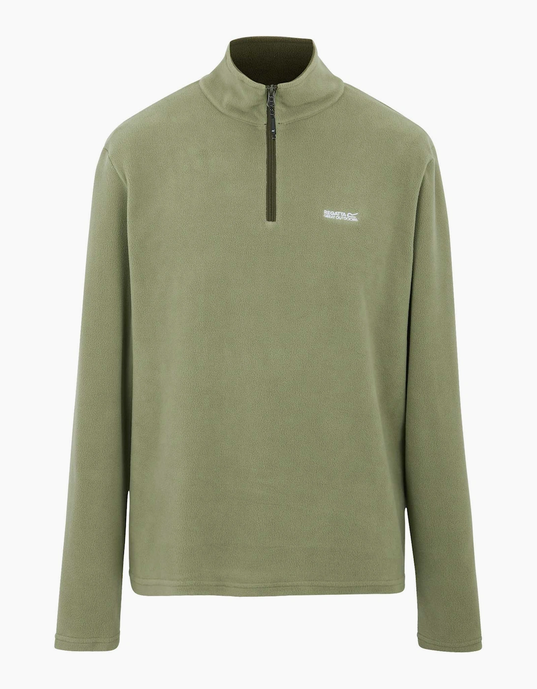 Great Outdoors Mens Thompson Half Zip Fleece Top, 6 of 5