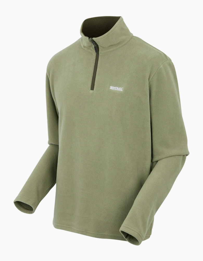 Great Outdoors Mens Thompson Half Zip Fleece Top