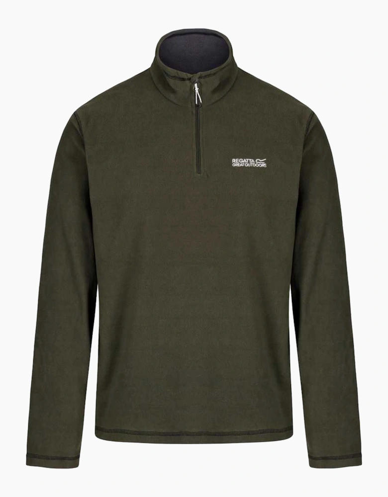 Great Outdoors Mens Thompson Half Zip Fleece Top