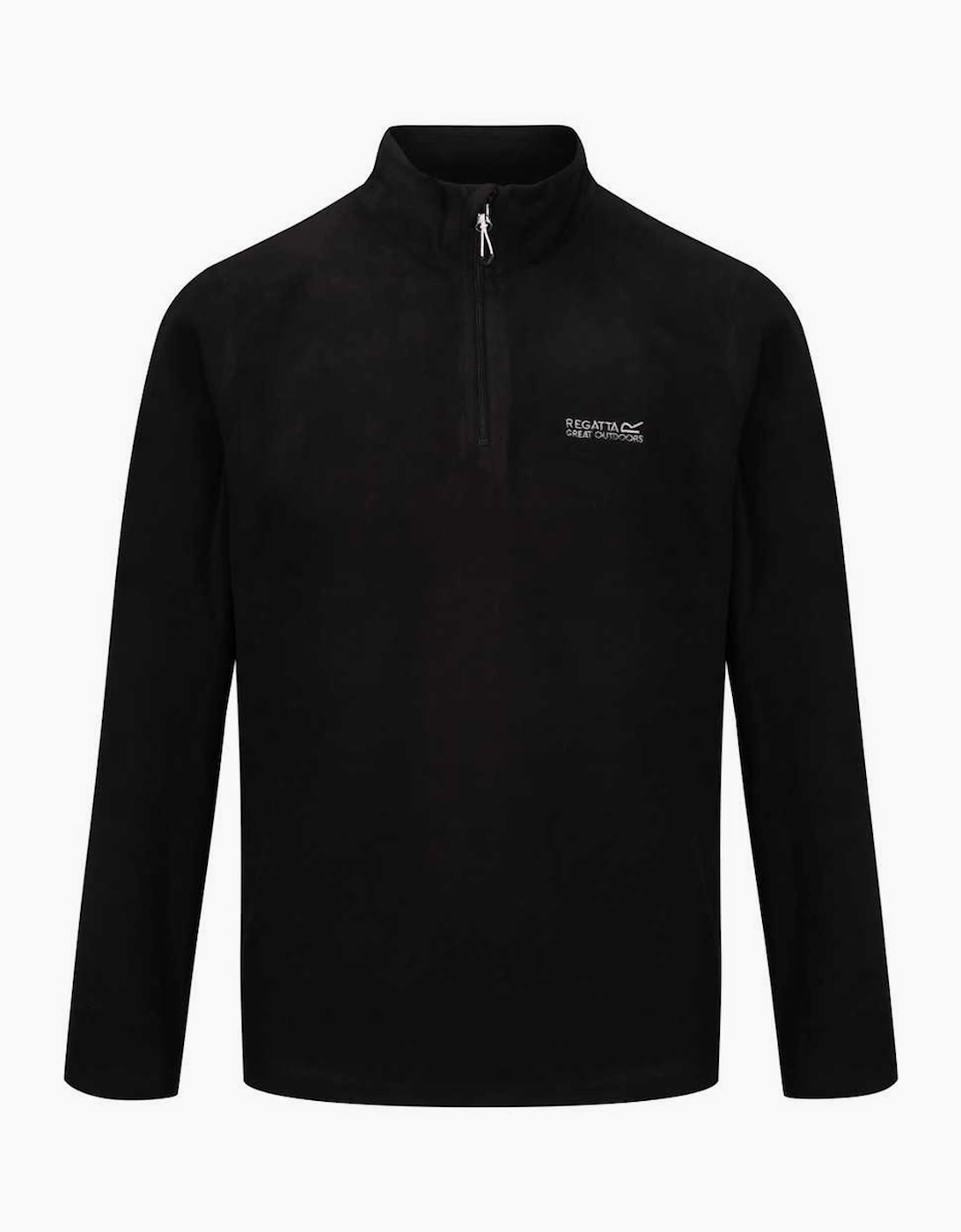 Regatta Men's Black Great Outdoors Thompson Half Zip Fleece Top  3XL