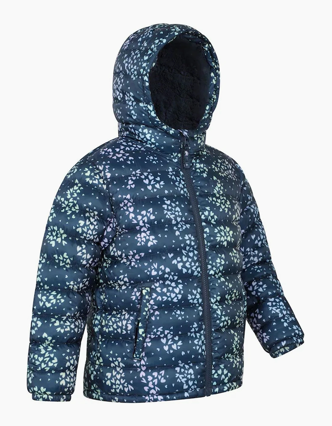 Childrens/Kids Seasons Faux Fur Lined Padded Jacket