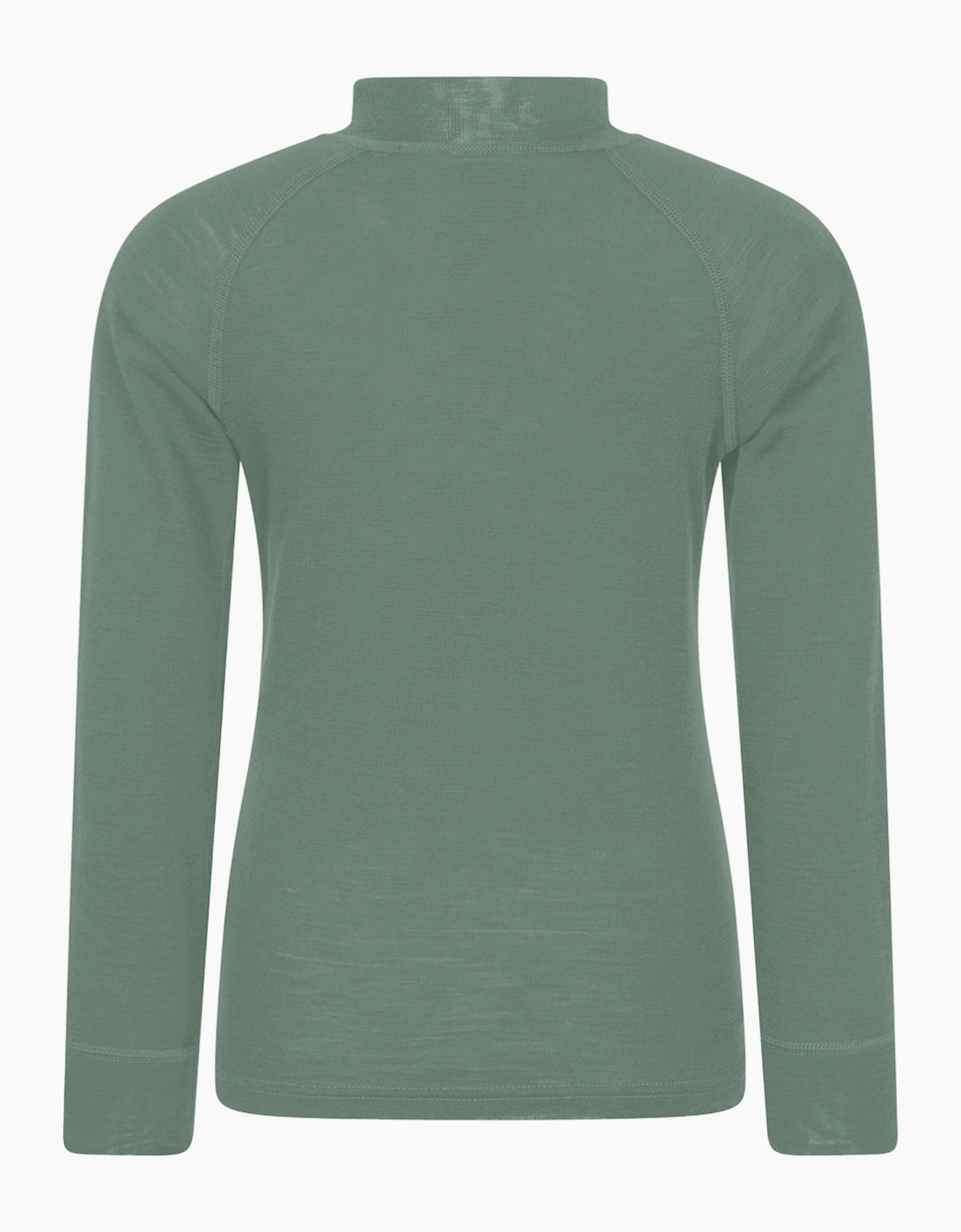 Childrens/Kids Merino Blend Half Zip Base Layer Top