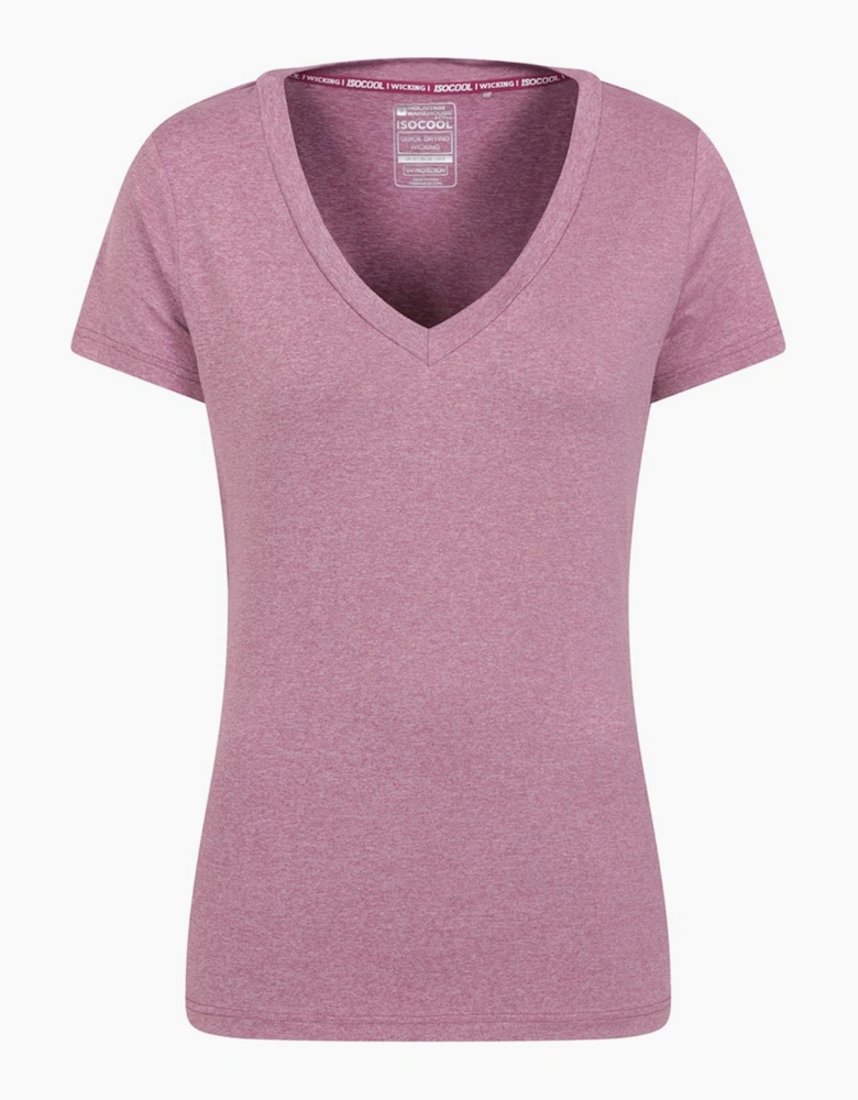 Womens/Ladies Vitality V Neck T-Shirt