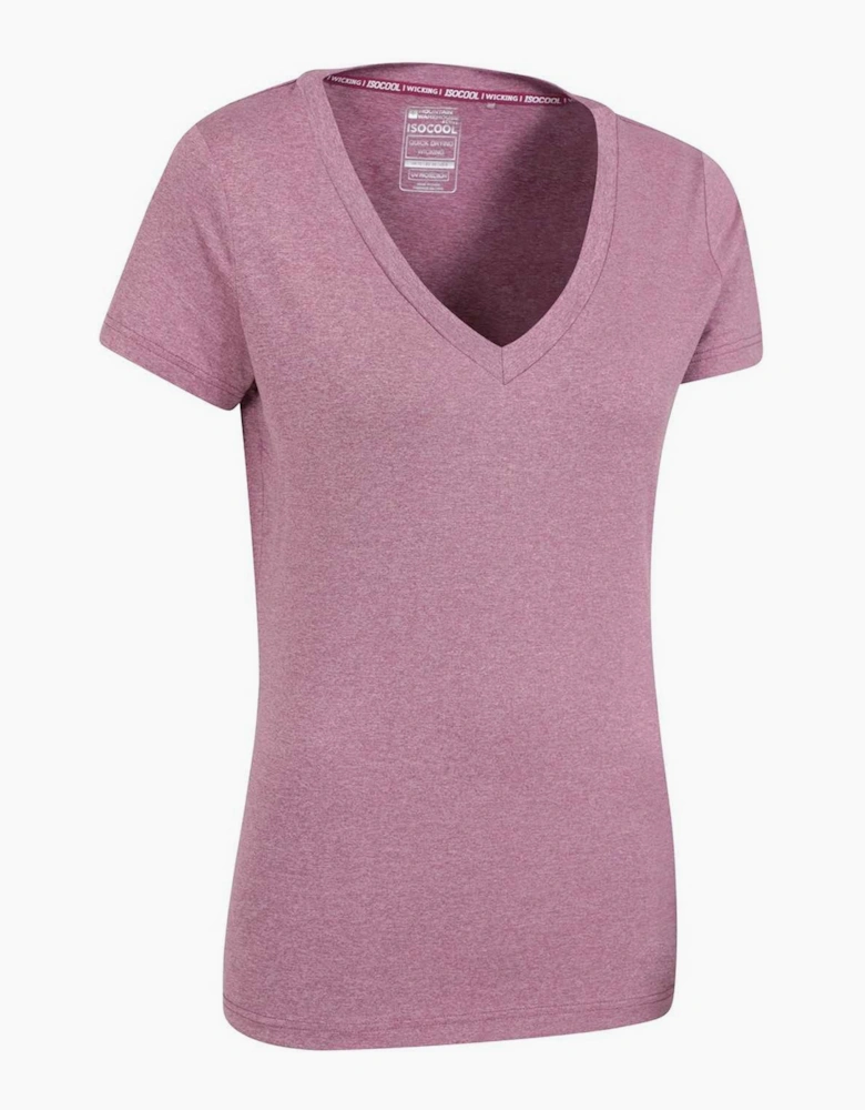 Womens/Ladies Vitality V Neck T-Shirt