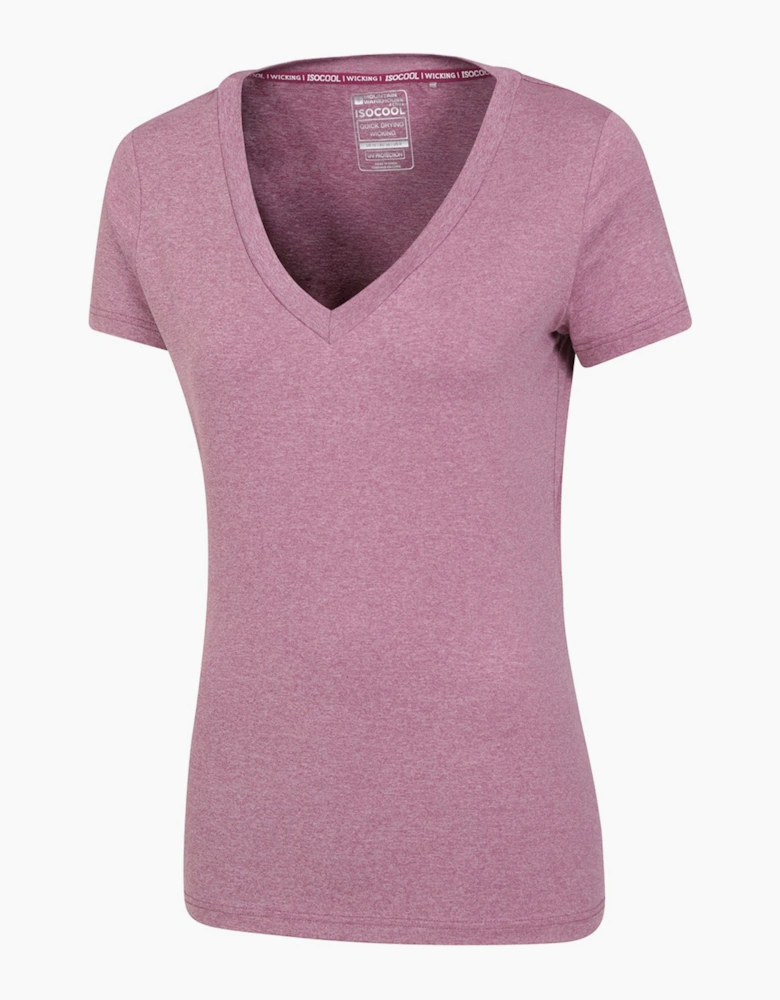 Womens/Ladies Vitality V Neck T-Shirt
