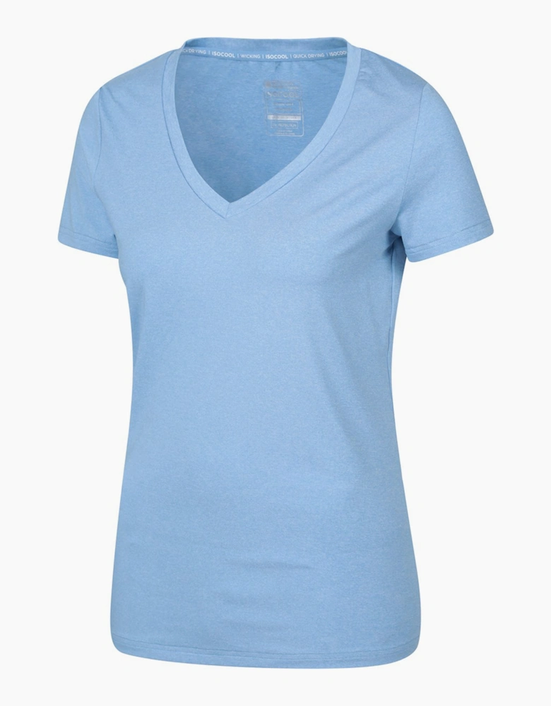Womens/Ladies Vitality V Neck T-Shirt