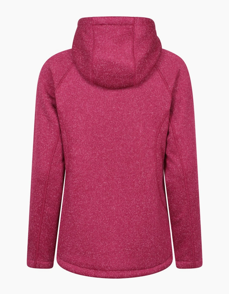 Womens/Ladies Nevis Faux Fur Lined Full Zip Hoodie