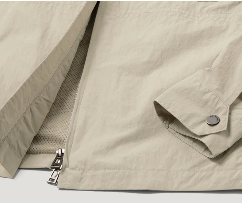 Grid Overshirt Dark Sand