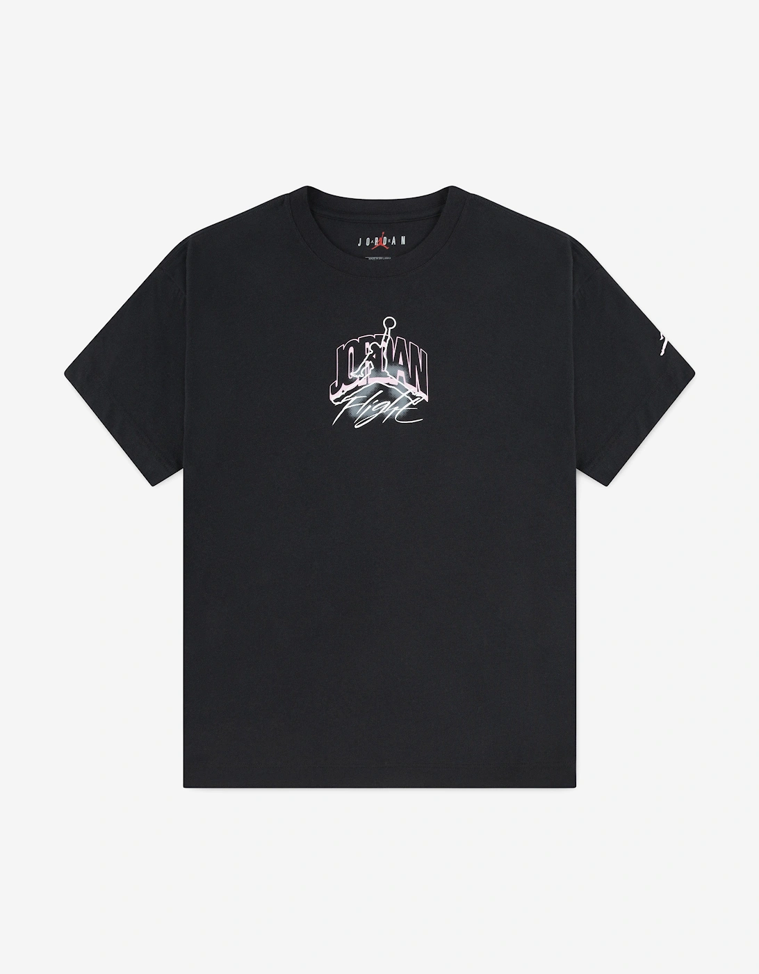 Nike Girl's Jordan Girls MJ Back Stretch T-Shirt in Black