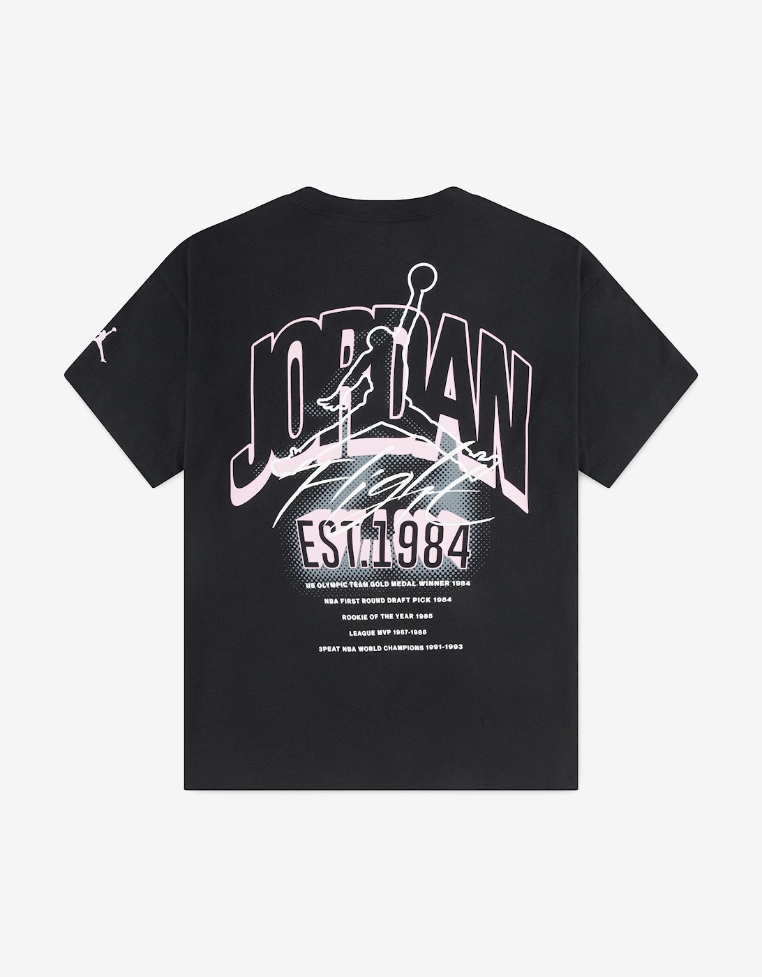 Jordan Girls MJ Back Stretch T-Shirt in Black