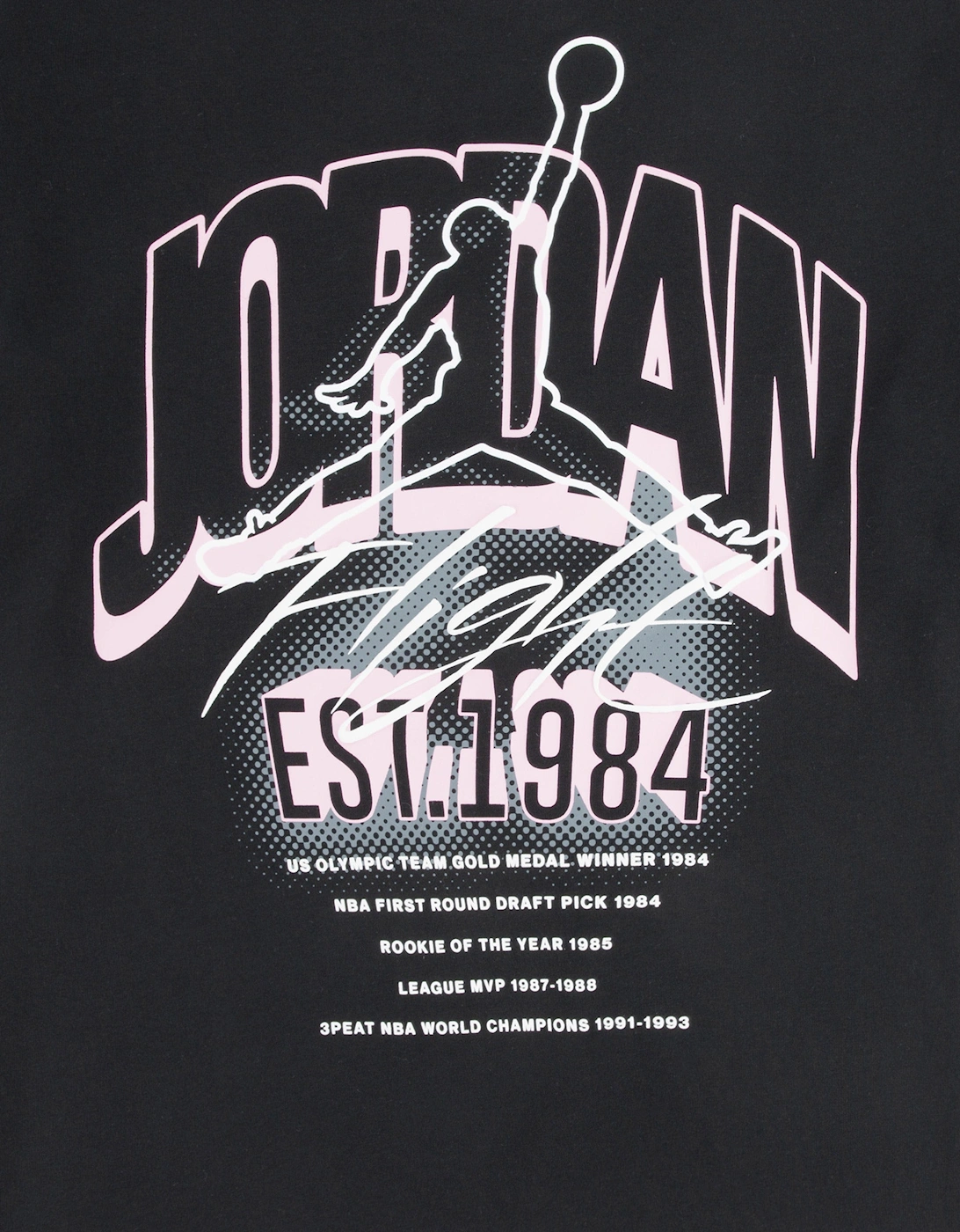 Jordan Girls MJ Back Stretch T-Shirt in Black