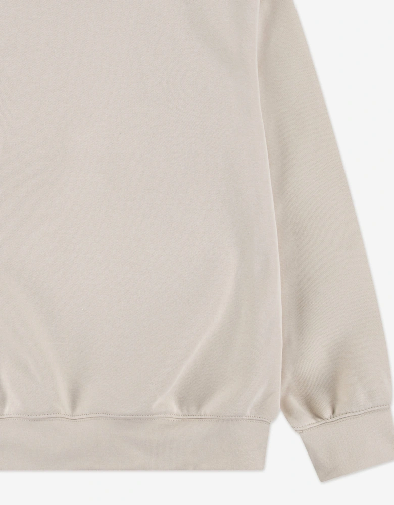 Jordan Girls MJ Brooklyn Fleece Sweatshirt in Brown