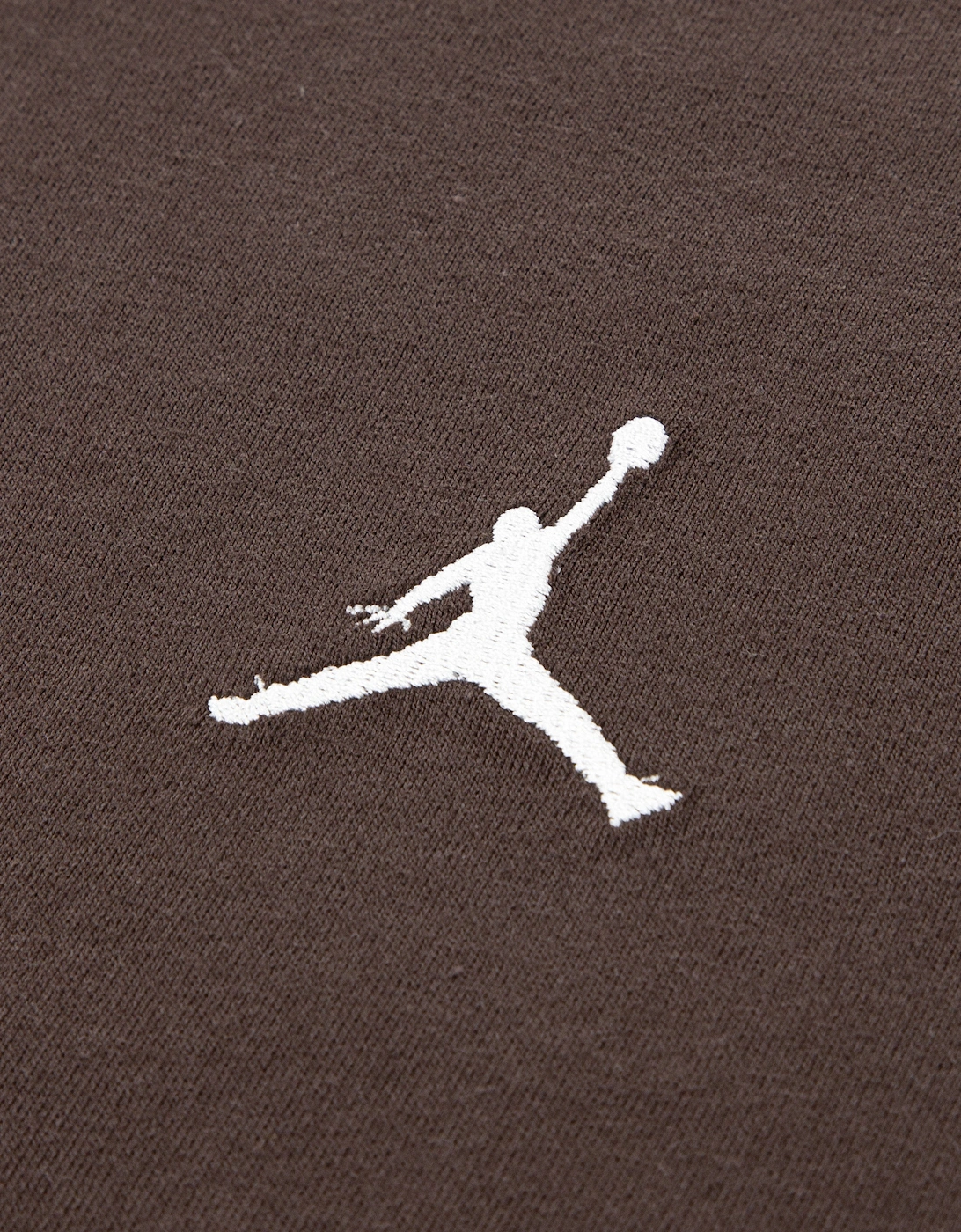 Jordan Boys Jumpman Air Embroidered T-Shirt in Brown