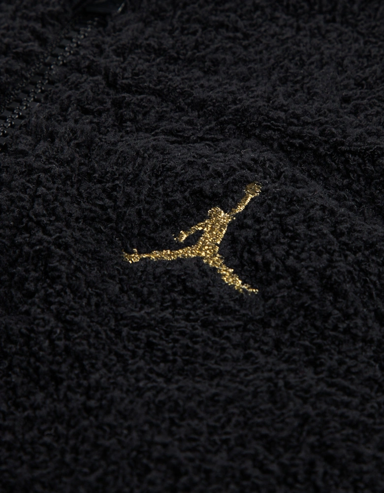 Jordan Baby Mountainside Boucle Coverall in Black