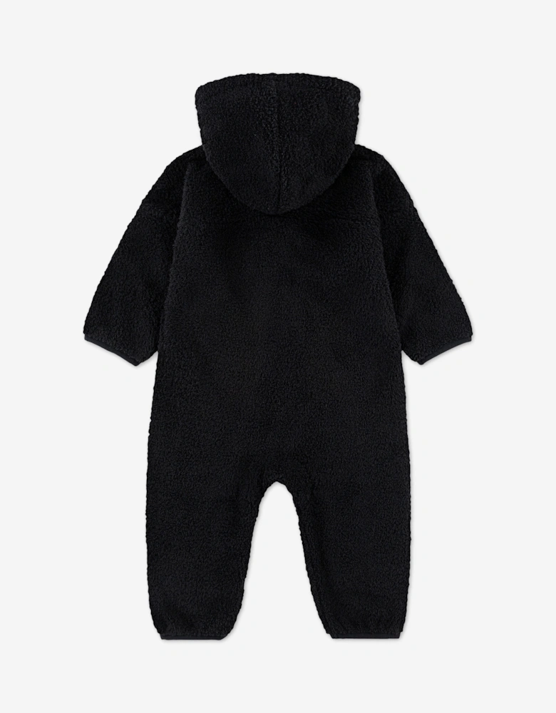Jordan Baby Mountainside Boucle Coverall in Black
