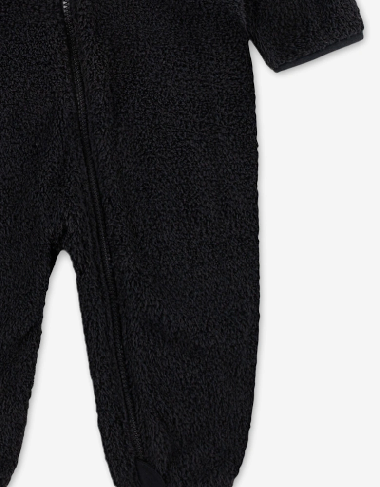 Jordan Baby Mountainside Boucle Coverall in Black