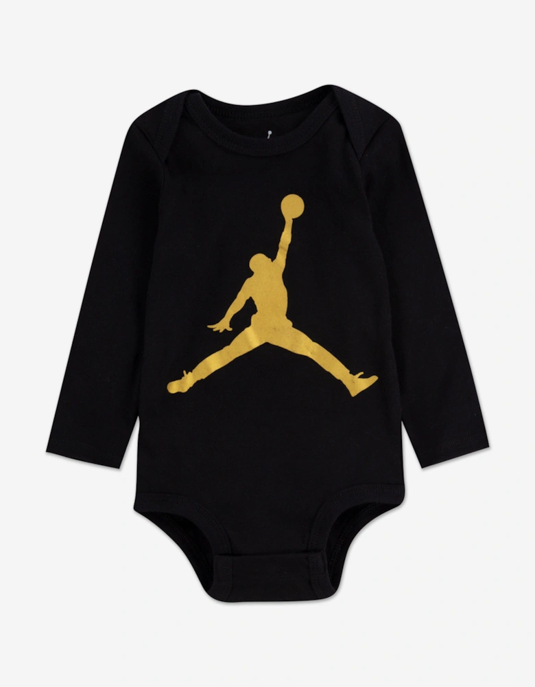 Jordan Baby Boys Jumpman Bodysuit Set in Black