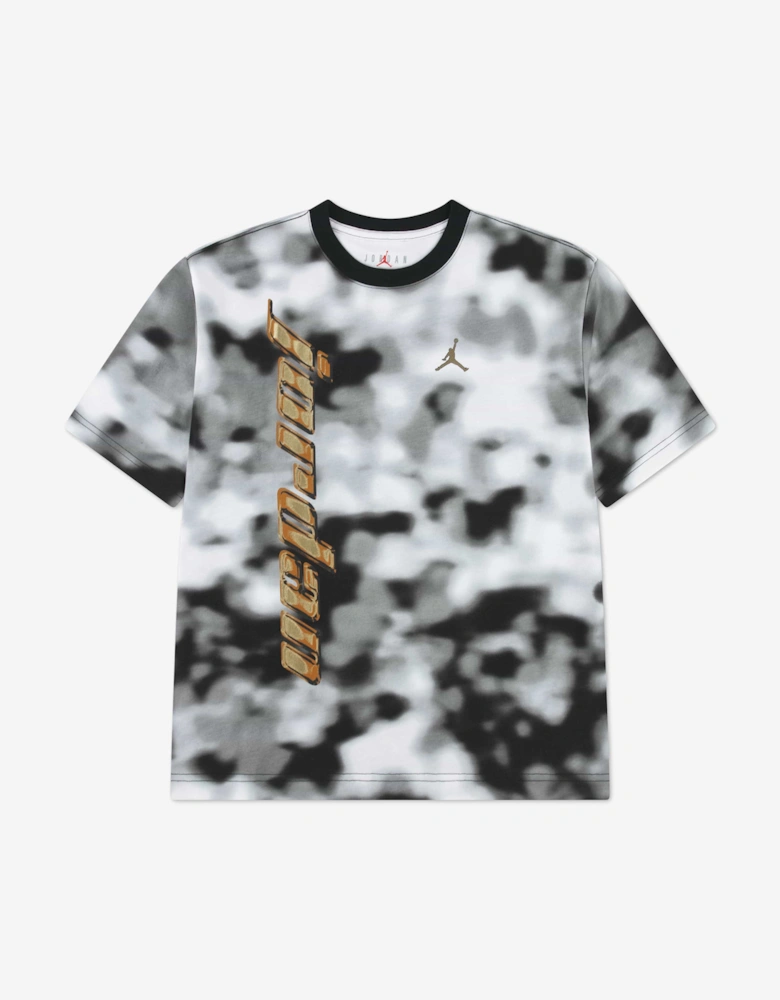 Jordan Boys Chrome Mountain T-Shirt in Black