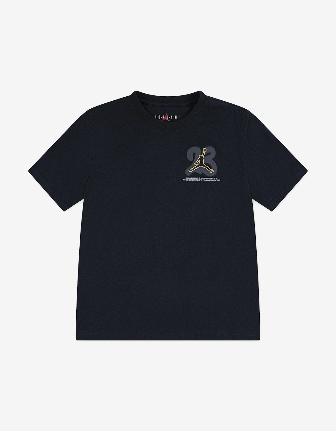 Jordan Boys 23 Throw Up T-Shirt in Black, 5 of 4