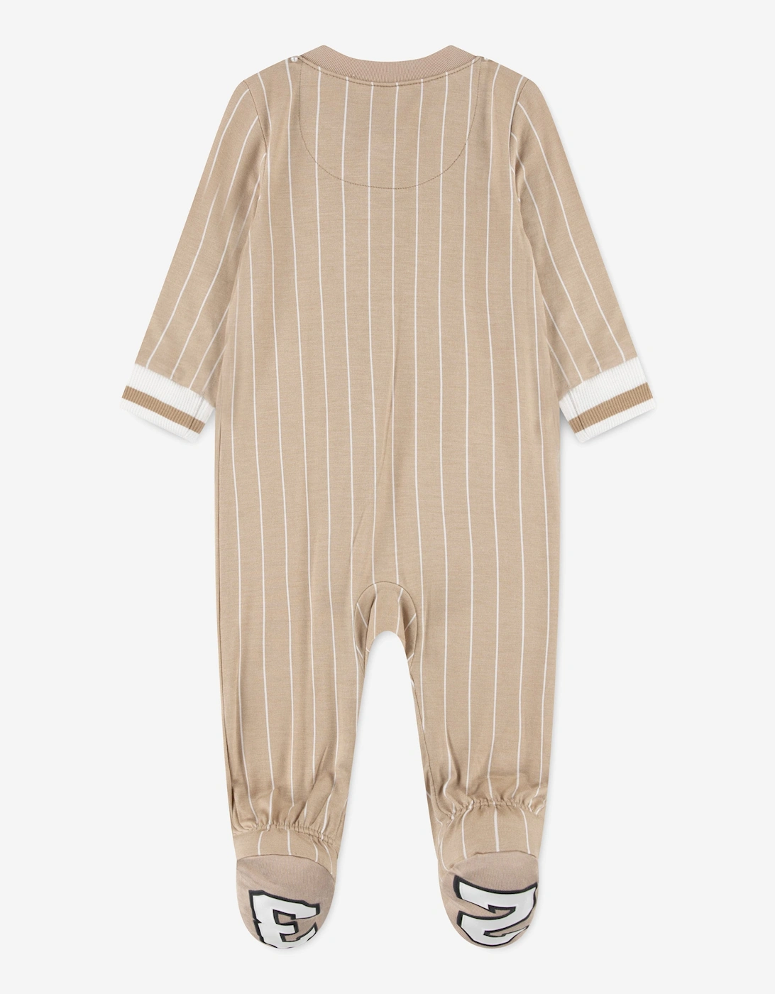Jordan Baby 23 Jersey Coverall in Brown