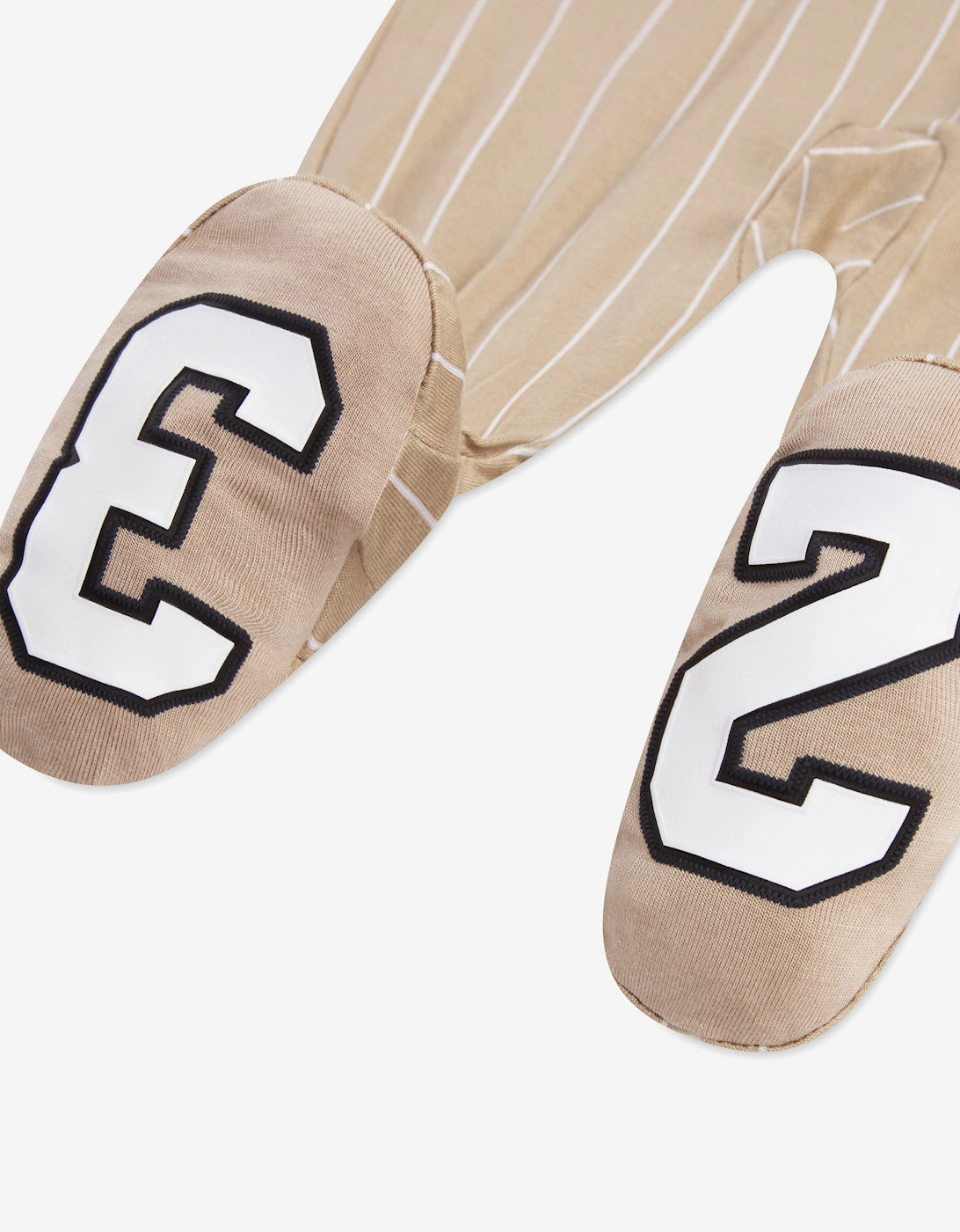 Jordan Baby 23 Jersey Coverall in Brown