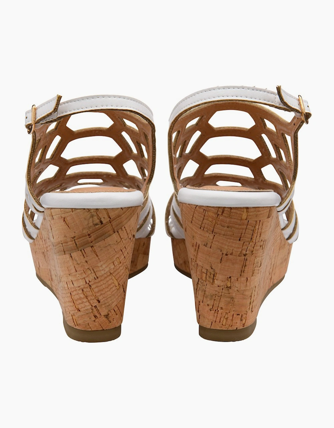 Rhi Womens Wedge Sandals