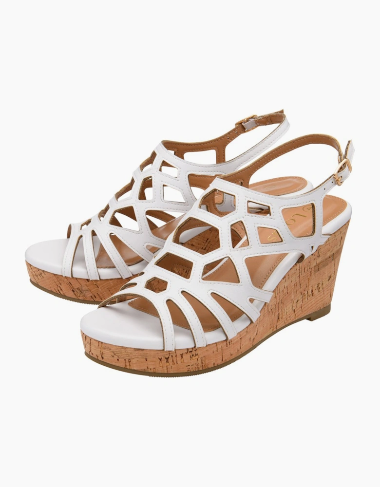 Rhi Womens Wedge Sandals